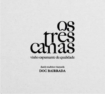OS TRÊS CANAS VINHO ESPUMANTE DE QUALIDADE FAMILY TRADITION VINEYARDS DOC BAIRRADA