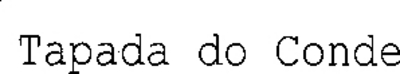 TAPADA DO CONDE