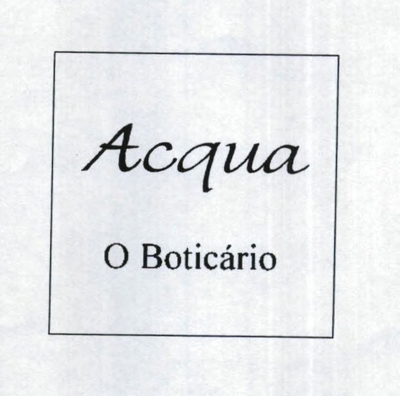 ACQUA O BOTICÁRIO
