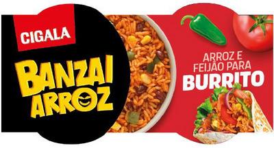 CIGALA BANZAI ARROZ ARROZ E FEIJAO PARA BURRITO