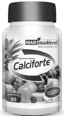 MAIS SAUDAVEL SUPLEMENTOS QUE FAZEM BEM CALCIFORTE CARTILAGEM TUBARAO+ VITDCOMPRIMIDOS60