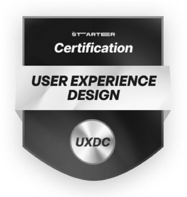 THESTARTER CERTIFICATION - USER EXPERIENCE DESIGN CERTIFICATION UXDC