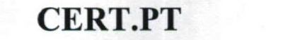 CERT. PT