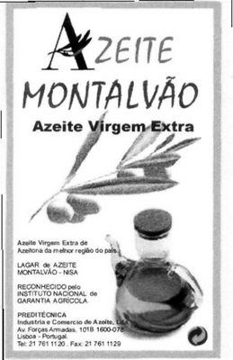 AZEITE MONTALVÃO AZEITE VIRGEM EXTRA