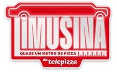 LIMUSINA QUASE UM METRO DE PIZZA DA TELEPIZZA