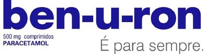 BEN-U-RON 500 MG COMPRIMIDOS PARACETAMOL É PARA SEMPRE.