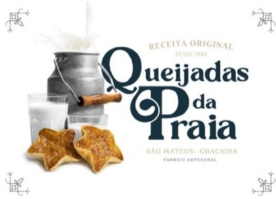 RECEITA ORIGINAL DESDE 1988 QUEIJADAS DA PRAIA SÃO MATEUS GRACIOSA FABRICO ARTESANAL