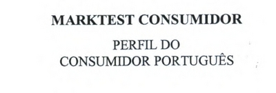 MARKTEST CONSUMIDOR - PERFIL DO CONSUMIDOR PORTUGUÊS