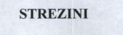 STREZINI