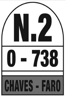 N.2 0 - 738 CHAVES - FARO
