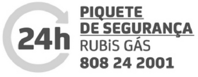 24H PIQUETE DE SEGURANÇA. RUBIS GÁS. 808 24 2001