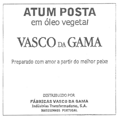 ATUM POSTA VASCO DA GAMA PREPARADO COM AMOR A PARTIR DO MELHOR PEIXE