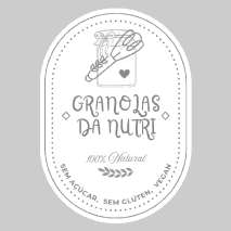 GRANOLAS DA NUTRI 100% NATURAL SEM AÇÚCAR, SEM GLÚTEN, VEGAN