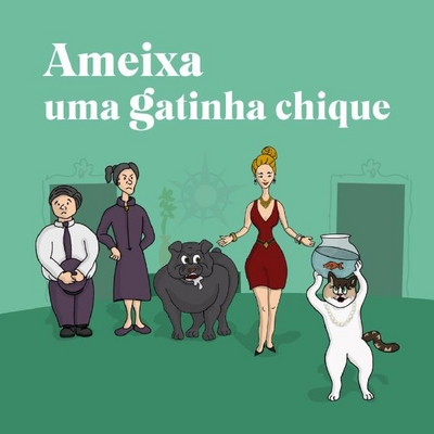 AMEIXA UMA GATINHA CHIQUE