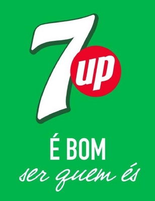 7UP É BOM SER QUEM ÉS