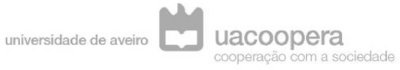 UNIVERSIDADE DE AVEIRO UACOOPERA COOPERAÇÃO COM A SOCIEDADE