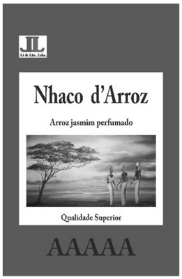 LL LI & LIN LDA NHACO D'ARROZ ARROZ JASMIM PERFUMADO QUALIDADE SUPERIOR AAAAA