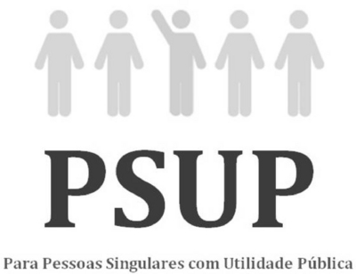 PSUP - PARA PESSOAS SINGULARES COM UTILIDADE PÚBLICA