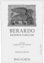 BERARDO RESERVA FAMILIAR SYRAH CABERNET SAUVIGNON BACALHÔA