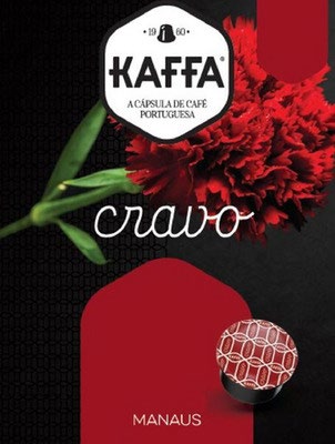 1960 KAFFA A CÁPSULA DE CAFÉ PORTUGUESA CRAVO MANAUS