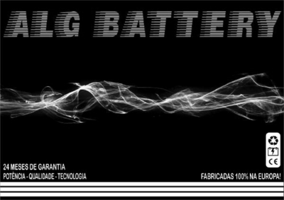 ALG BATTERY, 24 MESES DE GARANTIA, POTENCIA - QUALIDADE -TECNOLOGIA, FABRICADAS 100% NA EUROPA