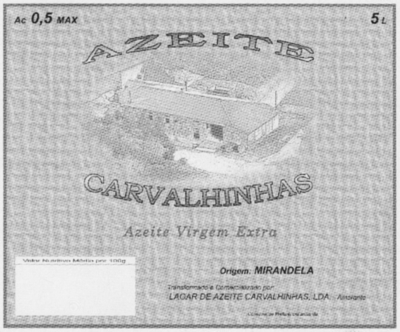 AZEITE CARVALHINHAS