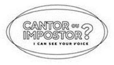 CANTOR OU IMPOSTOR? I CAN SEE YOUR VOICE