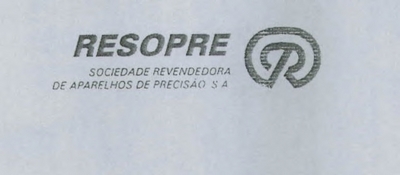RESOPRE - SOCIEDADE REVENDEDORA DE APARELHOS DE PRECISÃO, S. A.
