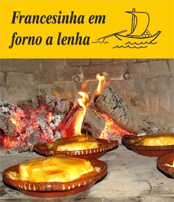 FRANCESINHA EM FORNO A LENHA