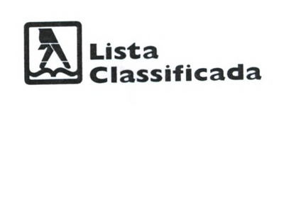LISTA CLASSIFICADA