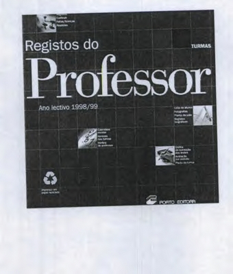 REGISTOS DO PROFESSOR ANO LECTIVO 1998/99