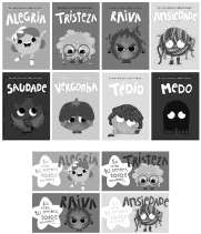 EU SINTO, TU SENTES, TODOS SENTIMOS ALEGRIA RAIVA TRISTEZA ANSIEDADE SAUDADE VERGONHA TÉDIO MEDO