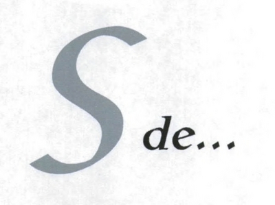 S DE ...
