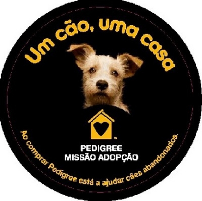 PEDIGREE MISSÃO ADOPÇÃO UM CÃO, UMA CASA