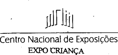CENTRO NACIONAL DE EXPOSIÇÕES EXPO CRIANÇA