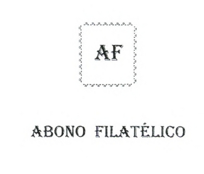 AF ABONO FILATÉLICO