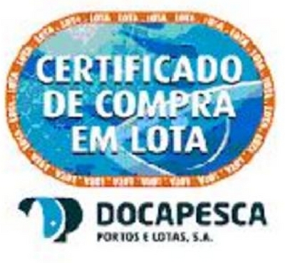 CERTIFICADO DE COMPRA EM LOTA DOCAPESCA PORTOS E LOTAS, S.A.
