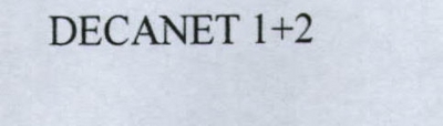 DECANET 1+2