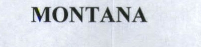 MONTANA