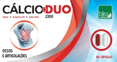 CÁLCIO + DUO 2300 OSSOS E ARTICULAÇÕES