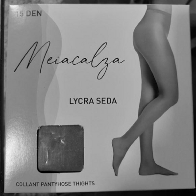 MEIACALZA 15DEN LYCRA SEDA COLLANT PANTYHOSE THIGHTS