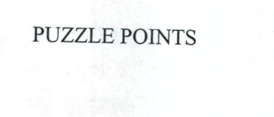 PUZZLE POINTS