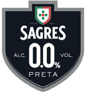 SAGRES ALC. 0.0% VOL. PRETA