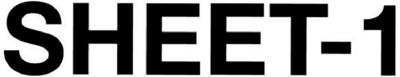 SHEET-1