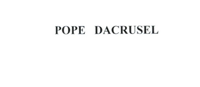 POPE DACRUSEL
