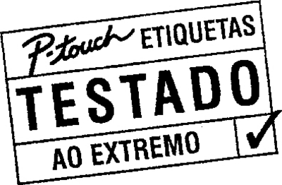 P-TOUCH ETIQUETAS TESTADO AO EXTREMO