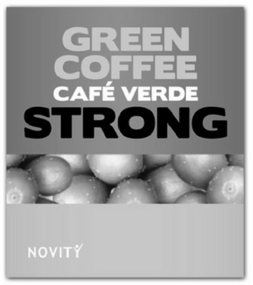 NOVITY GREEN COFFEE CAFE VERDE STRONG