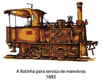 A RATINHA PARA SERVIÇO DE MANOBRAS 1882