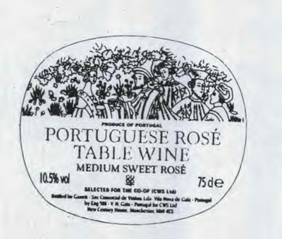 PORTUGUESE ROSÉ TABLE WINE MEDIUM SWEET ROSÈ