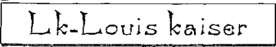 LK-LOUIS KAISER